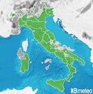 Previsioni nubi Italia per lunedì, 05 agosto la notte