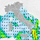 Previsioni venti Italia per mercoledì, 31 luglio il Pomeriggio