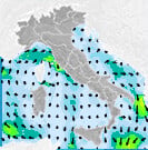 Previsioni venti Italia per giovedì, 01 agosto la notte