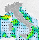 Previsioni venti Italia per giovedì, 01 agosto la Sera