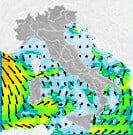 Previsioni venti Italia per sabato, 03 agosto il Pomeriggio