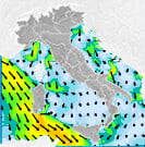 Previsioni venti Italia per domenica, 04 agosto il Pomeriggio