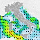 Previsioni venti Italia per domenica, 04 agosto la Sera