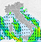 Previsioni venti Italia per lunedì, 05 agosto la mattina