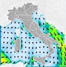 Previsioni venti Italia per martedì, 06 agosto il Pomeriggio