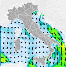 Previsioni venti Italia per martedì, 06 agosto la mattina