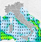 Previsioni venti Italia per mercoledì, 07 agosto il Pomeriggio