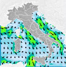Previsioni venti Italia per giovedì, 08 agosto il Pomeriggio