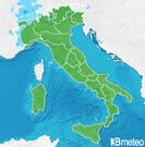 Previsioni pioggia-neve Italia per mercoledì, 31 luglio la mattina