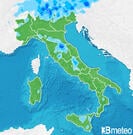 Previsioni pioggia-neve Italia per giovedì, 08 agosto il Pomeriggio