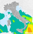 Previsioni dello stato del mare in Italia per mercoledì, 31 luglio il pomeriggio