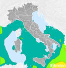 Previsioni dello stato del mare in Italia per mercoledì, 31 luglio la notte