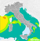 Previsioni dello stato del mare in Italia per venerdì, 02 agosto la sera