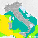 Previsioni dello stato del mare in Italia per domenica, 04 agosto la sera