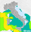 Previsioni dello stato del mare in Italia per domenica, 04 agosto la notte