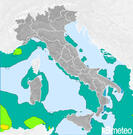 Previsioni dello stato del mare in Italia per mercoledì, 07 agosto la sera