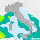 Previsioni dello stato del mare in Italia per giovedì, 08 agosto il pomeriggio