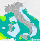 Previsioni dello stato del mare in Italia per giovedì, 08 agosto la sera