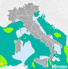 Previsioni dello stato del mare in Italia per giovedì, 08 agosto la notte