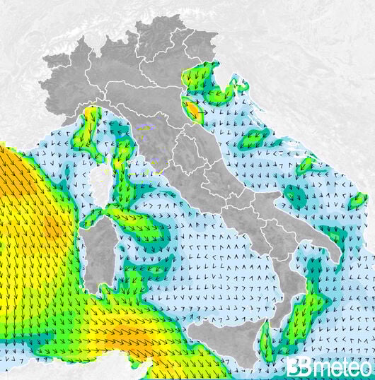 Previsioni meteo in Italia per domenica, 04 agosto
