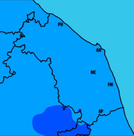 Previsioni sulla qualità dell'aria per martedì, 30 luglio