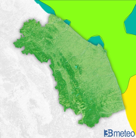 Previsioni dello stato del mare in Marche per martedì, 30 luglio