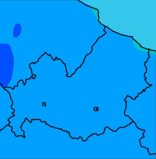 Previsioni sulla qualità dell'aria per martedì, 30 luglio