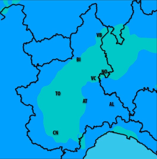 Previsioni sulla qualità dell'aria per martedì, 30 luglio