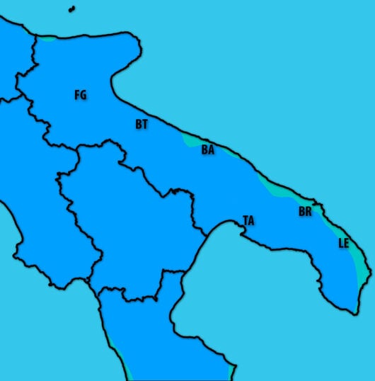 Previsioni sulla qualità dell'aria per martedì, 30 luglio
