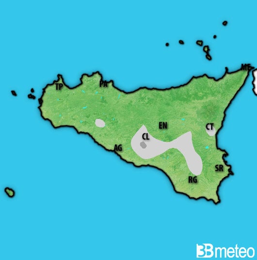 Previsioni meteo Sicilia per martedì, 30 luglio