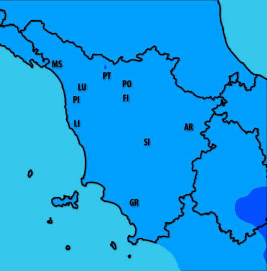 Previsioni sulla qualità dell'aria per martedì, 30 luglio