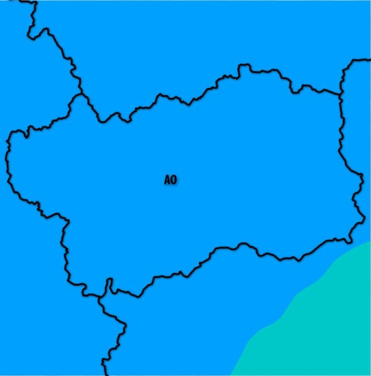 Previsioni sulla qualità dell'aria per martedì, 30 luglio