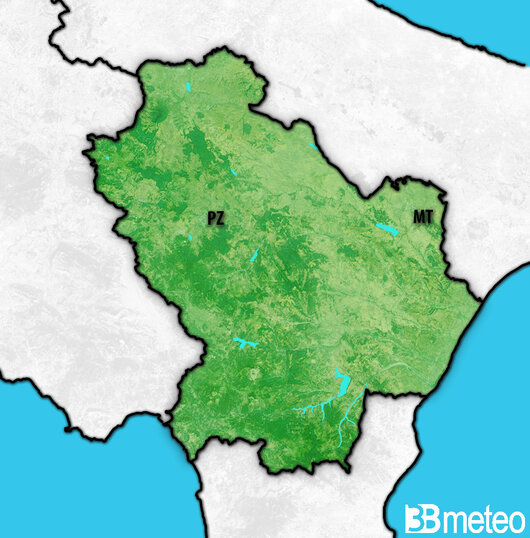 Previsioni meteo Basilicata per martedì, 30 luglio