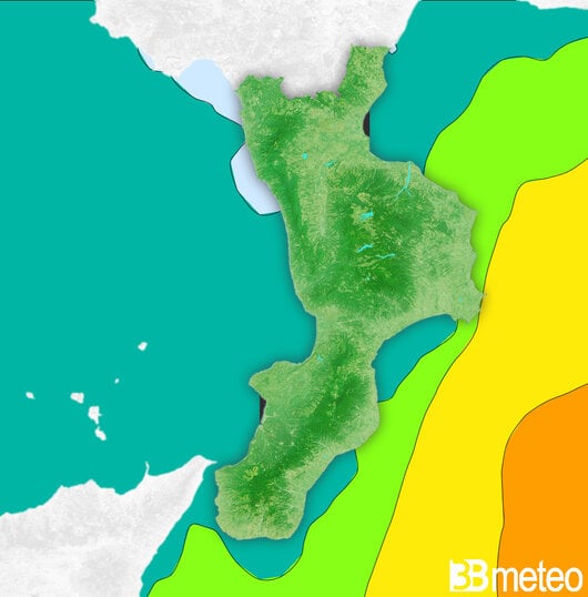 Previsioni dello stato del mare in Calabria per martedì, 30 luglio