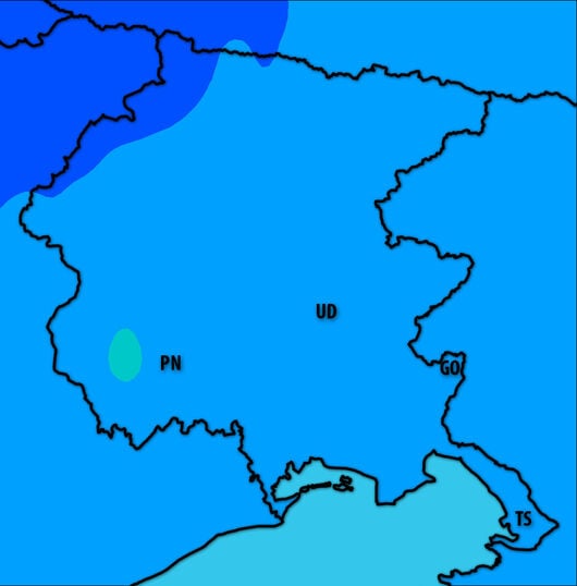 Previsioni sulla qualità dell'aria per martedì, 30 luglio