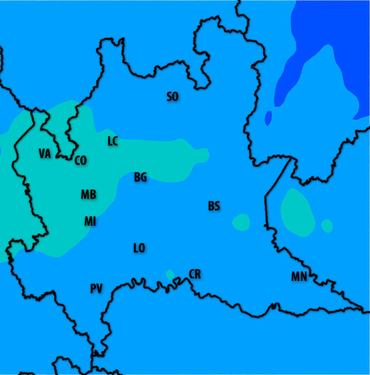 Previsioni sulla qualità dell'aria per martedì, 30 luglio