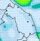 Previsioni venti Italia per martedì, 30 luglio la notte