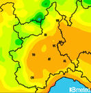 Previsioni temperature Italia per martedì, 30 luglio la mattina