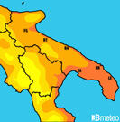 Previsioni temperature Italia per martedì, 30 luglio la notte