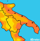 Previsioni temperature Italia per martedì, 30 luglio la mattina
