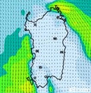 Previsioni venti Italia per martedì, 30 luglio la notte