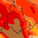 Previsioni temperature Italia per martedì, 30 luglio il pomeriggio