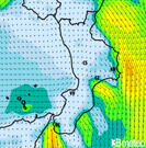 Previsioni venti Italia per martedì, 30 luglio la notte