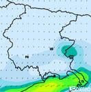 Previsioni venti Italia per martedì, 30 luglio la notte