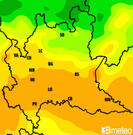 Previsioni temperature Italia per martedì, 30 luglio la notte