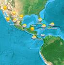 Previsioni meteo america centrale per 30 luglio 2024 la sera