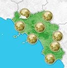 Previsioni meteo Campania per mercoledì, 31 luglio la notte