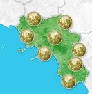 Previsioni meteo Campania per giovedì, 01 agosto la notte