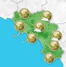 Previsioni meteo Campania per giovedì, 01 agosto la sera