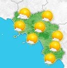 Previsioni meteo Campania per sabato, 03 agosto il pomeriggio